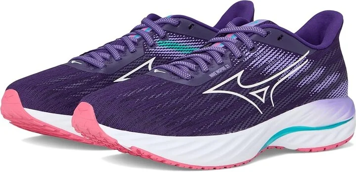 Mizuno Wave Inspire 21 Womens Women's Running Shoes Vintage Indigo/White : Women's 7.5 B - Medium, Synthetic