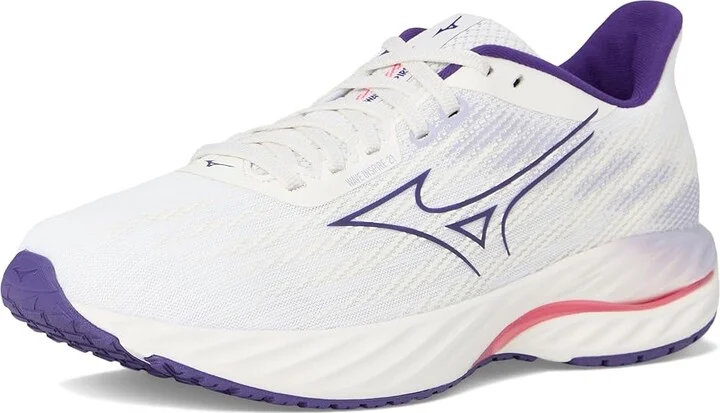 Mizuno Wave Inspire 21 Womens Women's Running Shoes White/Vintage Indigo : Women's 7.5 B - Medium, Synthetic - Image 5