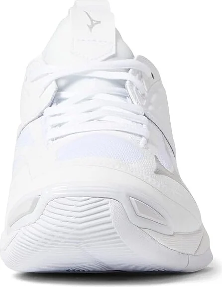 Mizuno Wave Momentum 2 Men's Shoes White/Silver : 15 D - Medium, Textile/Synthetic - Image 3