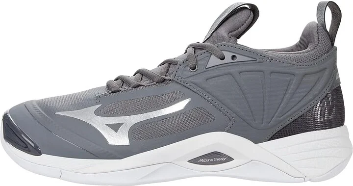 Mizuno Wave Momentum 2 Women's Shoes Grey : 9.5 B - Medium, Textile/Synthetic - Image 6