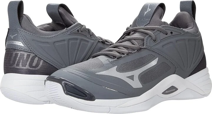 Mizuno Wave Momentum 2 Women's Shoes Grey : 9.5 B - Medium, Textile/Synthetic