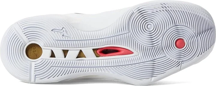 Mizuno Wave Momentum 2 Women's Shoes White/Gold : 12 B - Medium, Textile/Synthetic - Image 3