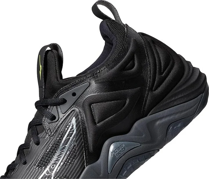 Mizuno Wave Momentum 3 Men's Volleyball Shoes Black/Grey : 11.5 D - Medium - Image 4