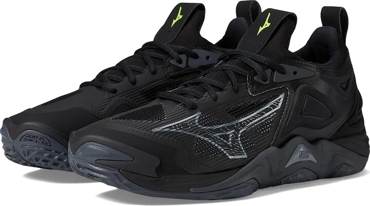 Mizuno Wave Momentum 3 Men's Volleyball Shoes Black/Grey : 11.5 D - Medium