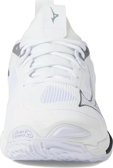 Mizuno Wave Momentum 3 Men's Volleyball Shoes White/Black : 10 D - Medium - Image 3