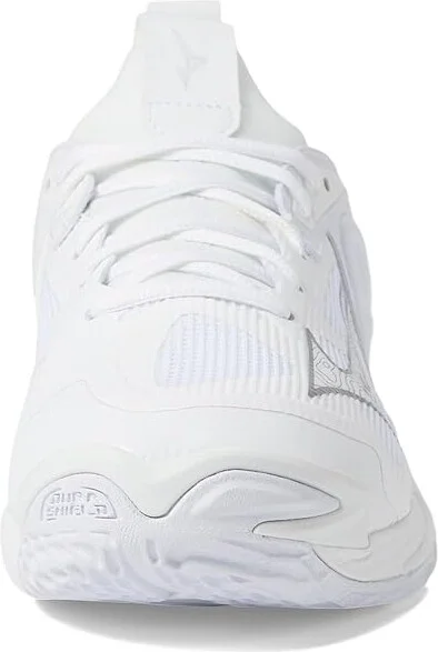 Mizuno Wave Momentum 3 Men's Volleyball Shoes White/Silver : 7 D - Medium - Image 3