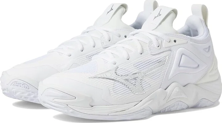 Mizuno Wave Momentum 3 Men's Volleyball Shoes White/Silver : 7 D - Medium