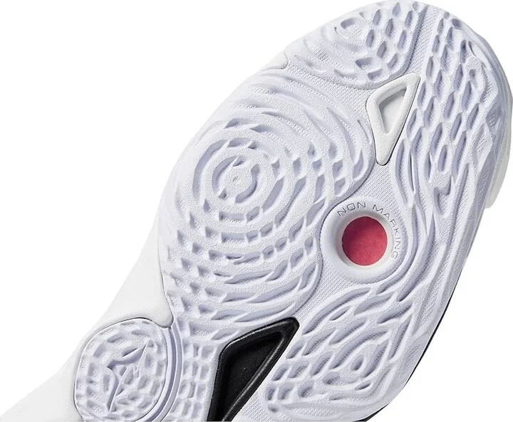 Mizuno Wave Momentum 3 Mid Volleyball Shoes White/Black : Men's 10 - Women's 11.5 Medium, Rubber - Image 6