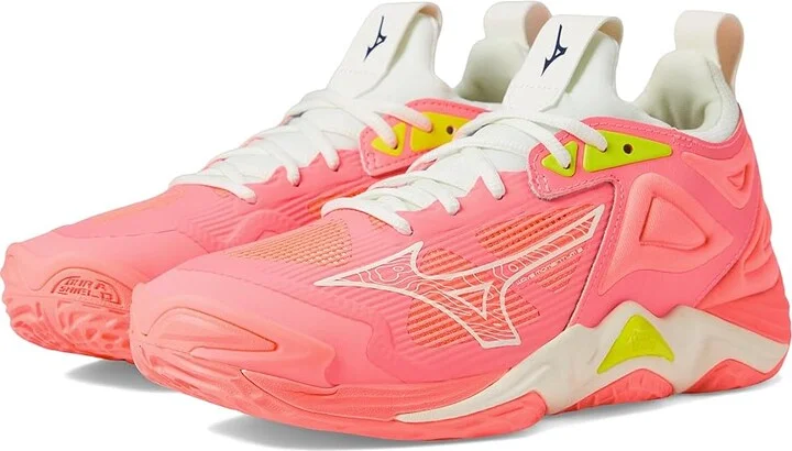 Mizuno Wave Momentum 3 Women's Volleyball Shoes Candy Coral : 12 B - Medium, Synthetic