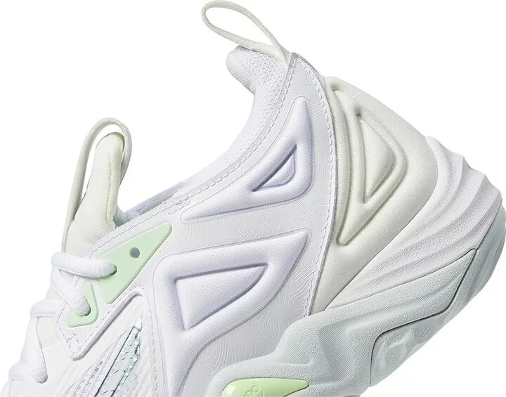 Mizuno Wave Momentum 3 Women's Volleyball Shoes Snow White/Limeade : 12 B - Medium, Synthetic - Image 4