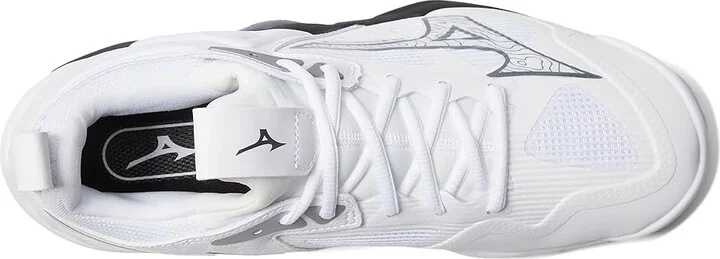 Mizuno Wave Momentum 3 Women's Volleyball Shoes White/Black : 10.5 B - Medium, Synthetic - Image 2