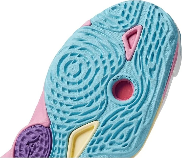 Mizuno Wave Momentum 3 Women's Volleyball Shoes White/Peace Blue : 13 B - Medium, Synthetic - Image 6