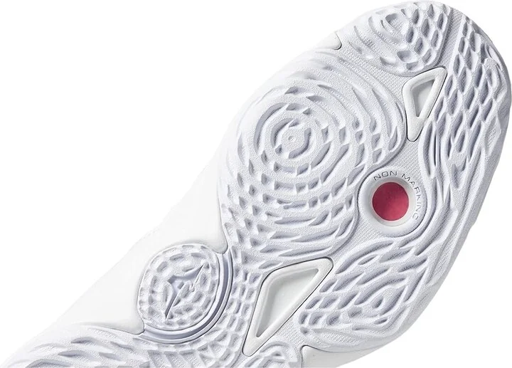 Mizuno Wave Momentum 3 Women's Volleyball Shoes White/Silver : 11.5 B - Medium, Synthetic - Image 6