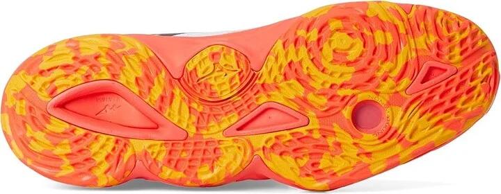 Mizuno Wave Momentum 4 Elite Cross Training Shoes White/Fiery Coral : Men's 11.5 - Women's 13 Medium, Synthetic - Image 3