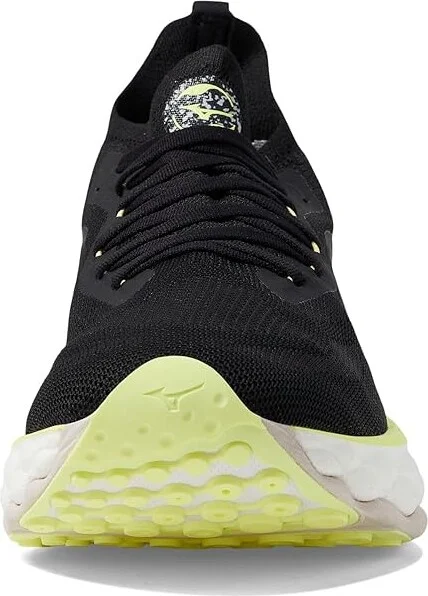 Mizuno Wave Neo Ultra Men's Shoes Undyed Black/Luminous : 7.5 D - Medium, Synthetic - Image 3