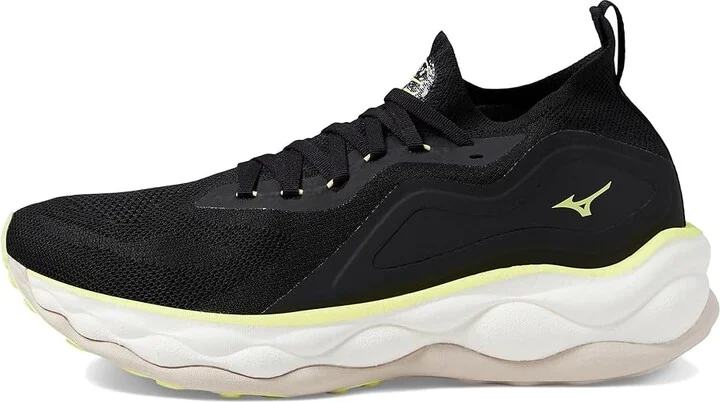 Mizuno Wave Neo Ultra Men's Shoes Undyed Black/Luminous : 7.5 D - Medium, Synthetic - Image 5