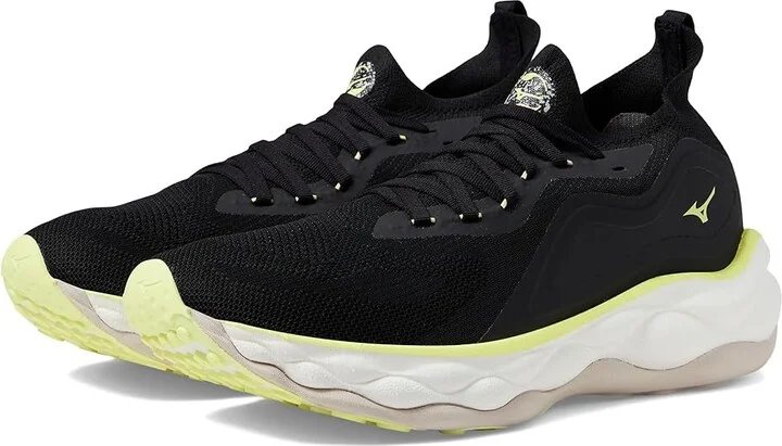 Mizuno Wave Neo Ultra Men's Shoes Undyed Black/Luminous : 7.5 D - Medium, Synthetic