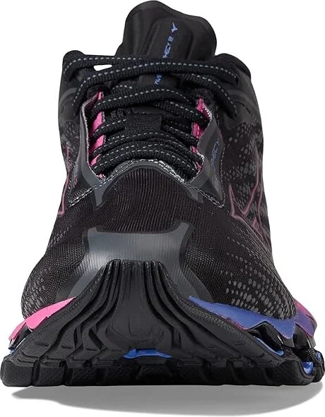 Mizuno Wave Prophecy 12 Women's Shoes Black Oyster : Women's 6 B - Medium, Synthetic/Textile - Image 3