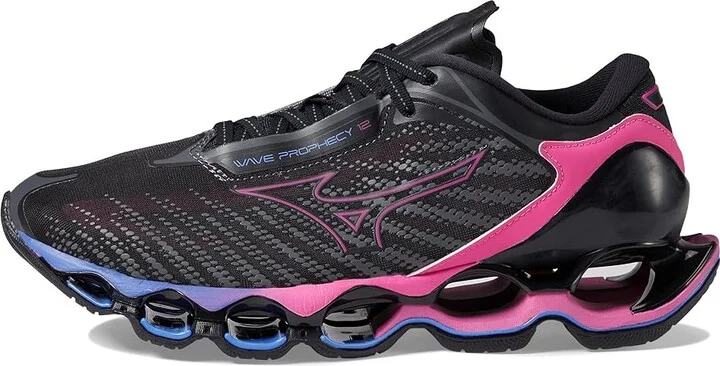 Mizuno Wave Prophecy 12 Women's Shoes Black Oyster : Women's 6 B - Medium, Synthetic/Textile - Image 5