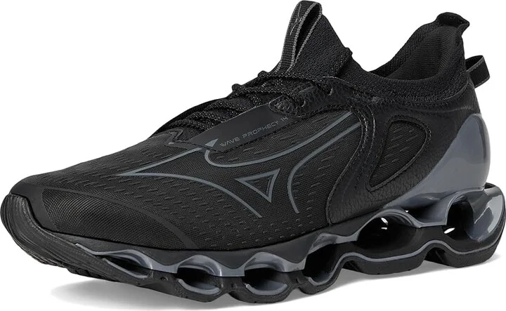 Mizuno Wave Prophecy 14 Mens Men's Running Shoes Black/Dark Shadow : 9 D - Medium, Leather/Rubber - Image 5