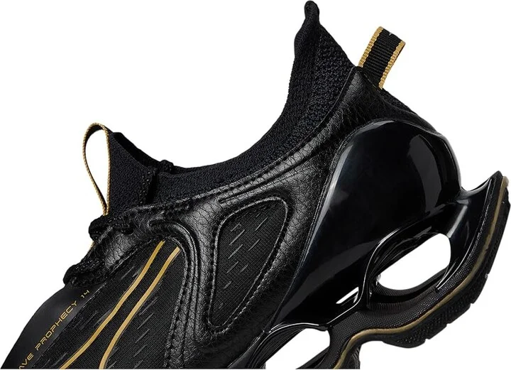 Mizuno Wave Prophecy 14 Men's Running Shoes Black/Gold : 7.5 D - Medium, Synthetic - Image 7