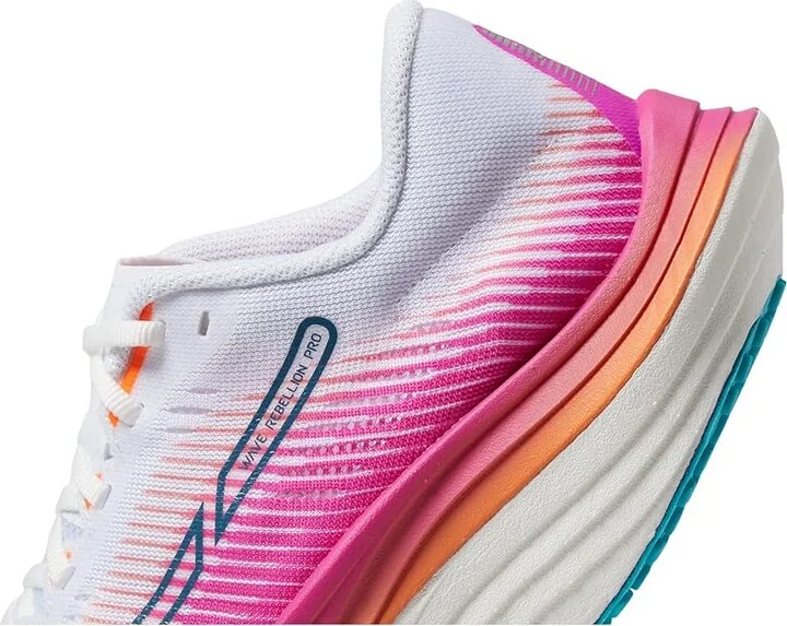 Mizuno Wave Rebellion Pro Women's Shoes White/Silver : Women's 9.5 B - Medium, Synthetic/Textile - Image 4