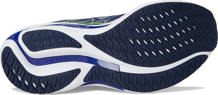 Mizuno Wave Rider 28 Men's Running Shoes Reflex Blue/White : 13 D - Medium, Rubber - Image 3
