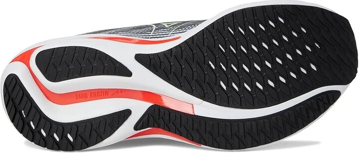 Mizuno Wave Rider 28 Men's Running Shoes Tradwinds Green Gecko : 11.5 D - Medium, Rubber - Image 3
