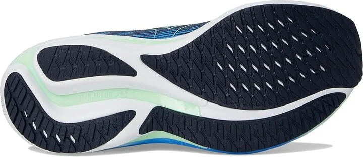 Mizuno Wave Rider 28 Men's Running Shoes Vintage Indigo/Neo Mint : 10 D - Medium, Rubber - Image 3