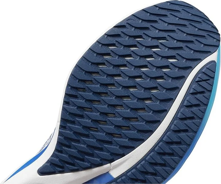 Mizuno Wave Rider 28 Men's Running Shoes White/Estate Blue : 7 D - Medium, Rubber - Image 6