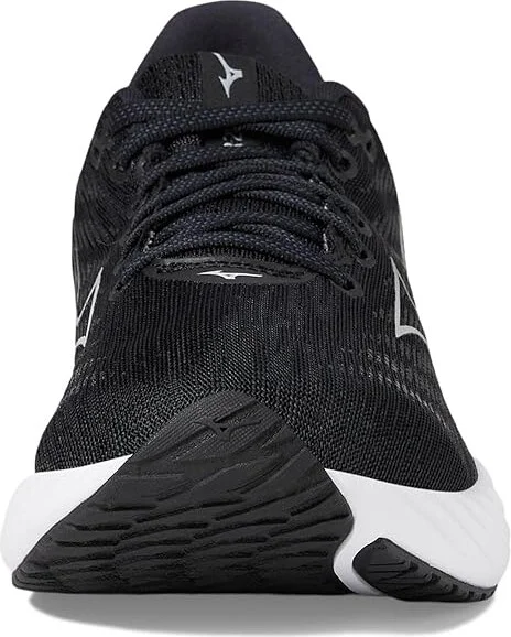 Mizuno Wave Rider 28 Women's Running Shoes Black/Harbor Mist : Women's 11.5 B - Medium, Synthetic - Image 3