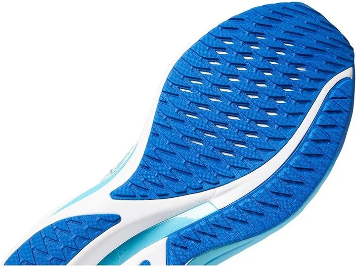 Mizuno Wave Rider 28 Women's Running Shoes White/Mugen Blue : Women's 6.5 B - Medium, Synthetic - Image 6