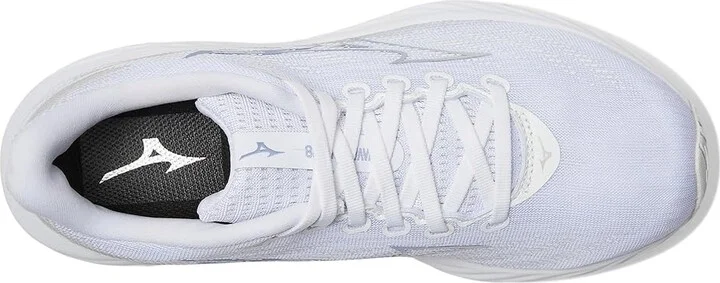 Mizuno Wave Rider 28 Women's Running Shoes White/Nimbus Cloud : Women's 11.5 B - Medium, Synthetic - Image 2