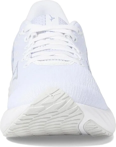 Mizuno Wave Rider 28 Women's Running Shoes White/Nimbus Cloud : Women's 11.5 B - Medium, Synthetic - Image 3