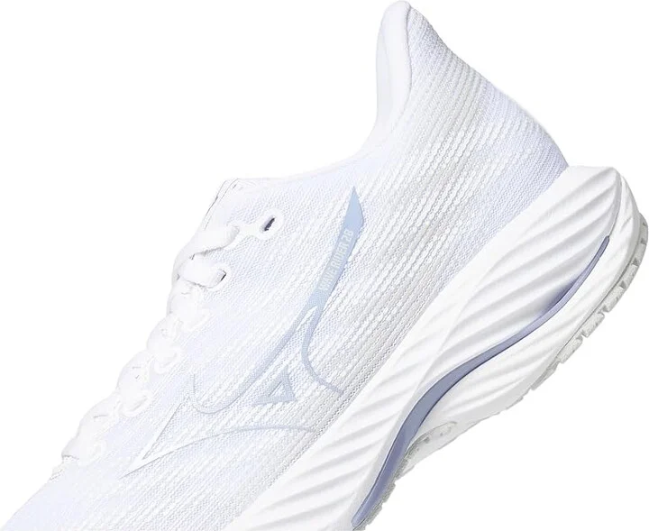 Mizuno Wave Rider 28 Women's Running Shoes White/Nimbus Cloud : Women's 11.5 B - Medium, Synthetic - Image 4