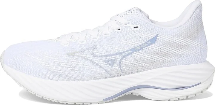Mizuno Wave Rider 28 Women's Running Shoes White/Nimbus Cloud : Women's 11.5 B - Medium, Synthetic - Image 5