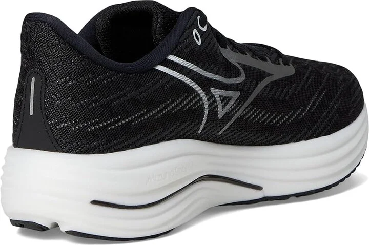 Mizuno Wave Rider 29 Men's Running Shoes Blk Sand/Quiet Shade : 9 EE - Wide, Synthetic - Image 4