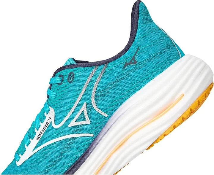 Mizuno Wave Rider 29 Men's Running Shoes Capri Breeze/White : 12.5 D - Medium, Synthetic - Image 7