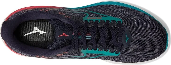 Mizuno Wave Rider 29 Men's Running Shoes Odyssey Grey/Capri Brz : 9.5 D - Medium, Synthetic - Image 2