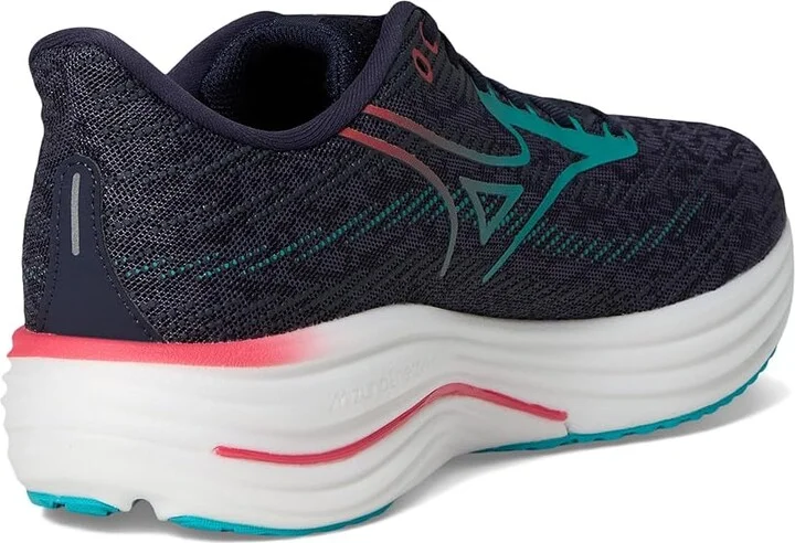 Mizuno Wave Rider 29 Men's Running Shoes Odyssey Grey/Capri Brz : 9.5 D - Medium, Synthetic - Image 4