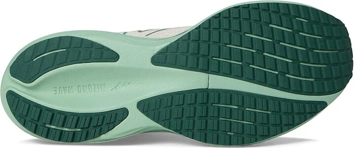 Mizuno Wave Rider 29 Men's Running Shoes White/Bistro Green : 11.5 D - Medium, Synthetic - Image 3