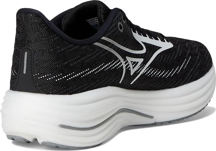 Mizuno Wave Rider 29 Women's Running Shoes Black Sand/White : Women's 9 B - Medium, Synthetic - Image 4