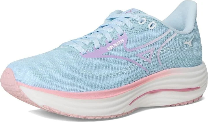 Mizuno Wave Rider 29 Women's Running Shoes Nantkt Brz/Orchd Ptl : Women's 8.5 B - Medium, Synthetic - Image 5