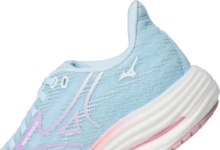 Mizuno Wave Rider 29 Women's Running Shoes Nantkt Brz/Orchd Ptl : Women's 8.5 B - Medium, Synthetic - Image 7