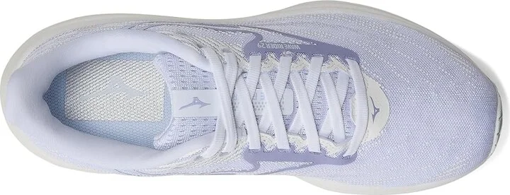 Mizuno Wave Rider 29 Women's Running Shoes White/Icelandic Blue : Women's 7.5 B - Medium, Synthetic - Image 2