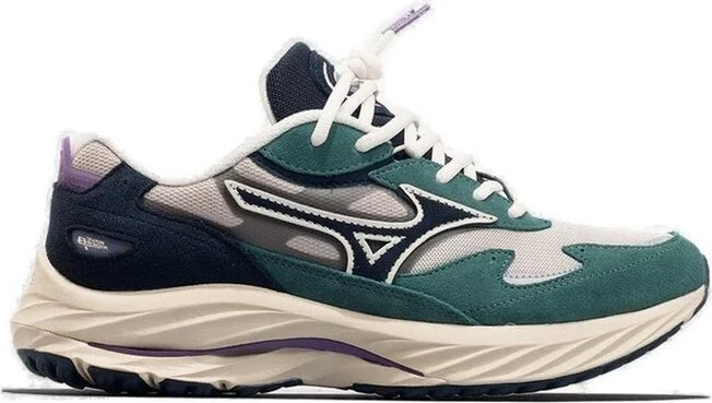Mizuno Wave Rider B Mesh Panelled Sneakers