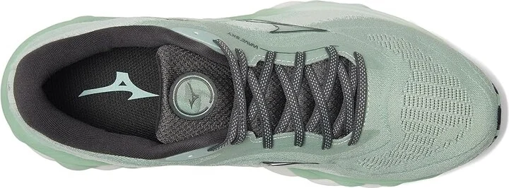 Mizuno Wave Sky 7 Men's Shoes Granite Green/Nimbus Cloud : Men's 7 D - Medium - Image 2