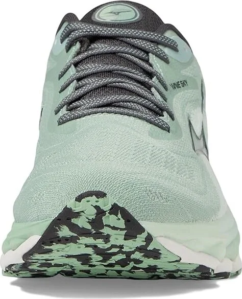 Mizuno Wave Sky 7 Men's Shoes Granite Green/Nimbus Cloud : Men's 7 D - Medium - Image 3