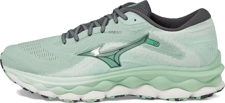 Mizuno Wave Sky 7 Men's Shoes Granite Green/Nimbus Cloud : Men's 7 D - Medium - Image 5