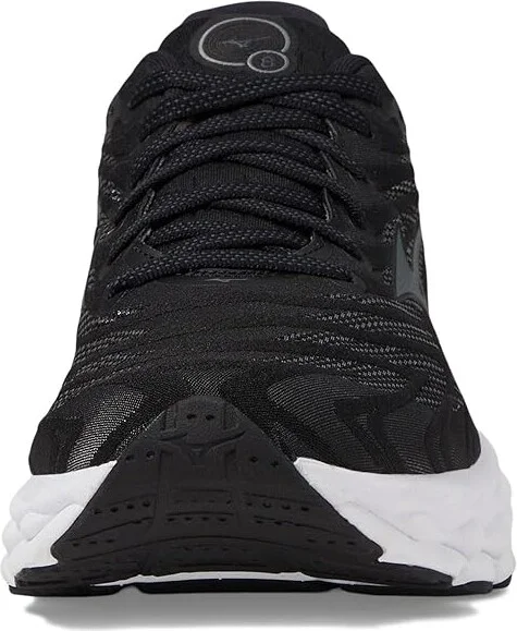 Mizuno Wave Sky 8 Men's Running Shoes Black/Metallic Grey : 12 D - Medium - Image 3
